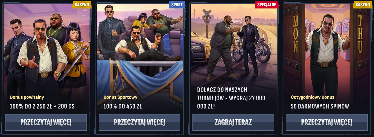 Bonusy i promocje
